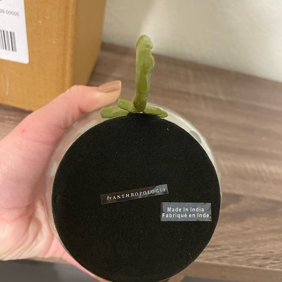 2 Anthropologie Snow Globe Stocking Holders - Picture 9 of 10